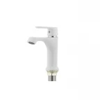 Смеситель для умывальника Mixxus Premium TIGER 001 белый (MI0570)