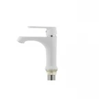 Смеситель для умывальника Mixxus Premium TIGER 001 белый (MI0570)