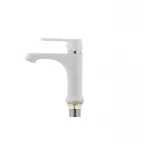 Смеситель для умывальника Mixxus Premium TIGER 001 белый (MI0570)