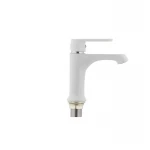 Смеситель для умывальника Mixxus Premium TIGER 001 белый (MI0570)