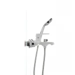 Смеситель для ванны Mixxus Premium TIGER 009 латунный белый матовый с коротким литым изливом (MI0571)