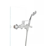 Смеситель для ванны Mixxus Premium TIGER 009 латунный белый матовый с коротким литым изливом (MI0571)