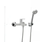 Смеситель для ванны Mixxus Premium TIGER 009 латунный белый матовый с коротким литым изливом (MI0571)