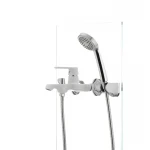 Смеситель для ванны Mixxus Premium TIGER 009 латунный белый матовый с коротким литым изливом (MI0571)