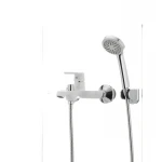 Смеситель для ванны Mixxus Premium TIGER 009 латунный белый матовый с коротким литым изливом (MI0571)