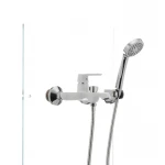 Смеситель для ванны Mixxus Premium TIGER 009 латунный белый матовый с коротким литым изливом (MI0571)