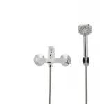 Смеситель для ванны Mixxus Premium TIGER 009 латунный белый матовый с коротким литым изливом (MI0571)