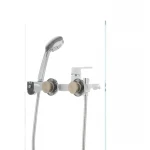 Смеситель для ванны Mixxus Premium TIGER 009 латунный белый матовый с коротким литым изливом (MI0571)
