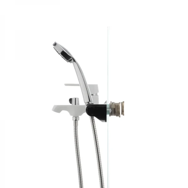 Смеситель для ванны Mixxus Premium TIGER 009 латунный белый матовый с коротким литым изливом (MI0571)