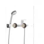 Смеситель для ванны Mixxus Premium TIGER 009 латунный белый матовый с коротким литым изливом (MI0571)