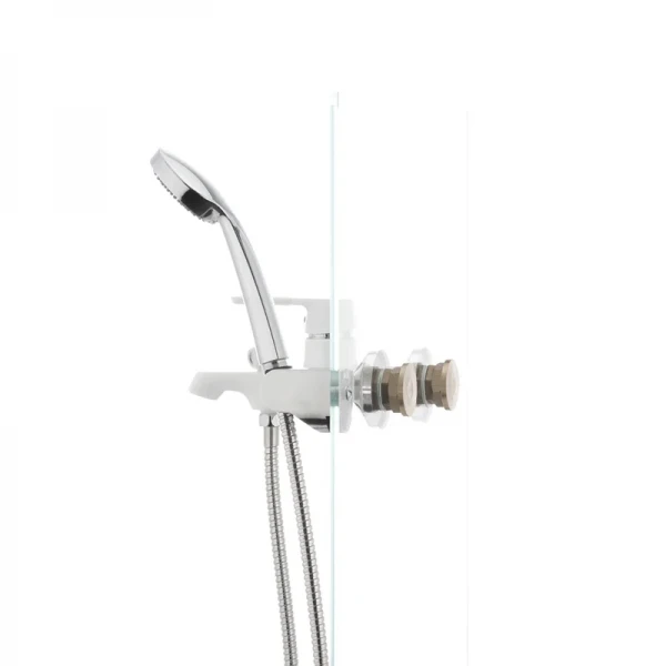 Смеситель для ванны Mixxus Premium TIGER 009 латунный белый матовый с коротким литым изливом (MI0571)