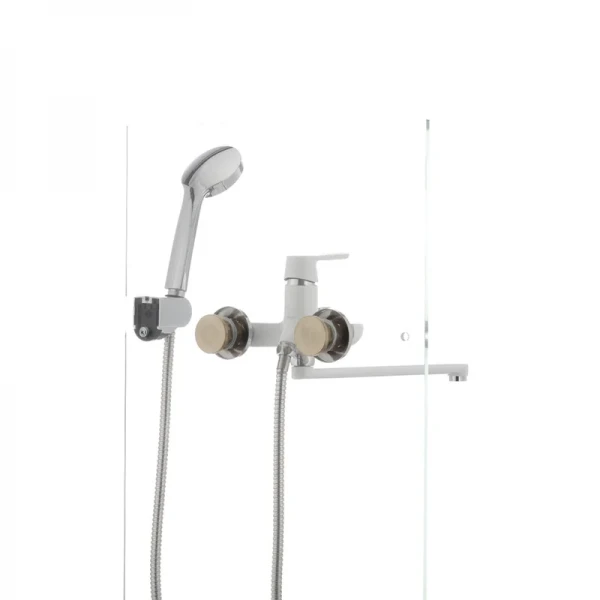 Смеситель для ванны Mixxus Premium TIGER 006 белый (MI0572)