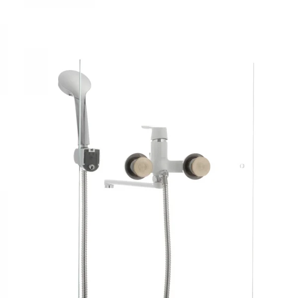 Смеситель для ванны Mixxus Premium TIGER 006 белый (MI0572)