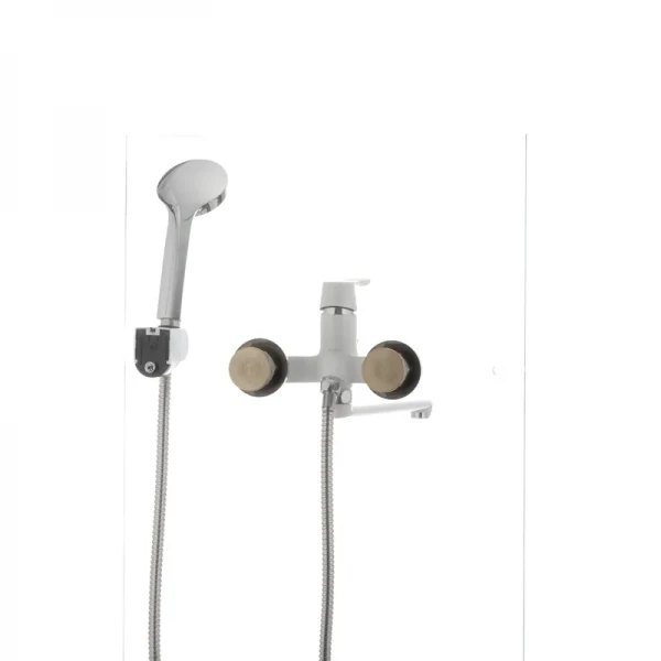 Смеситель для ванны Mixxus Premium TIGER 006 белый (MI0572)