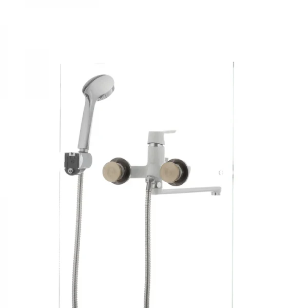 Смеситель для ванны Mixxus Premium TIGER 006 белый (MI0572)