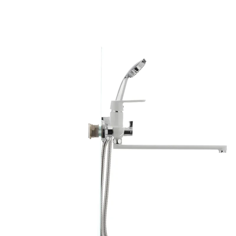 Смеситель для ванны Mixxus Premium TIGER 006 белый (MI0572)