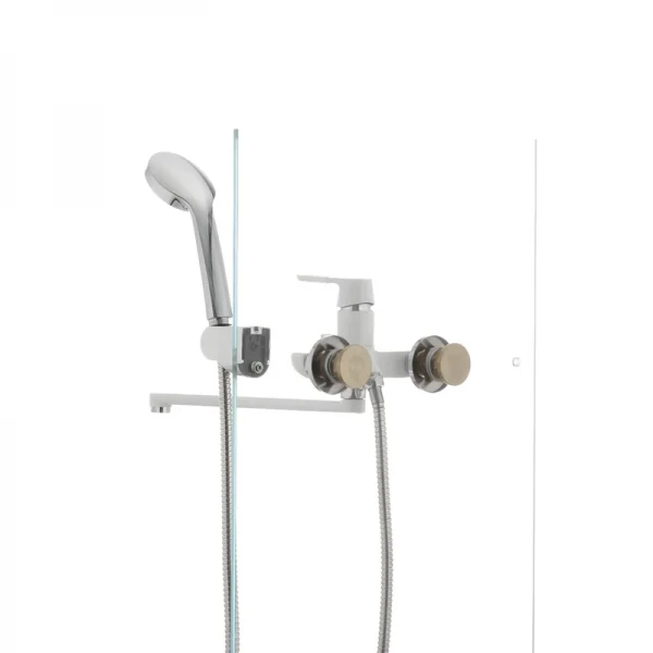 Смеситель для ванны Mixxus Premium TIGER 006 белый (MI0572)