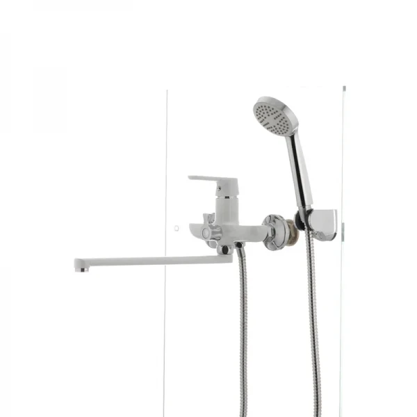 Смеситель для ванны Mixxus Premium TIGER 006 белый (MI0572)