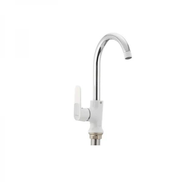 Кухонный смеситель белый Mixxus Premium Tiger 014 (MI0573)