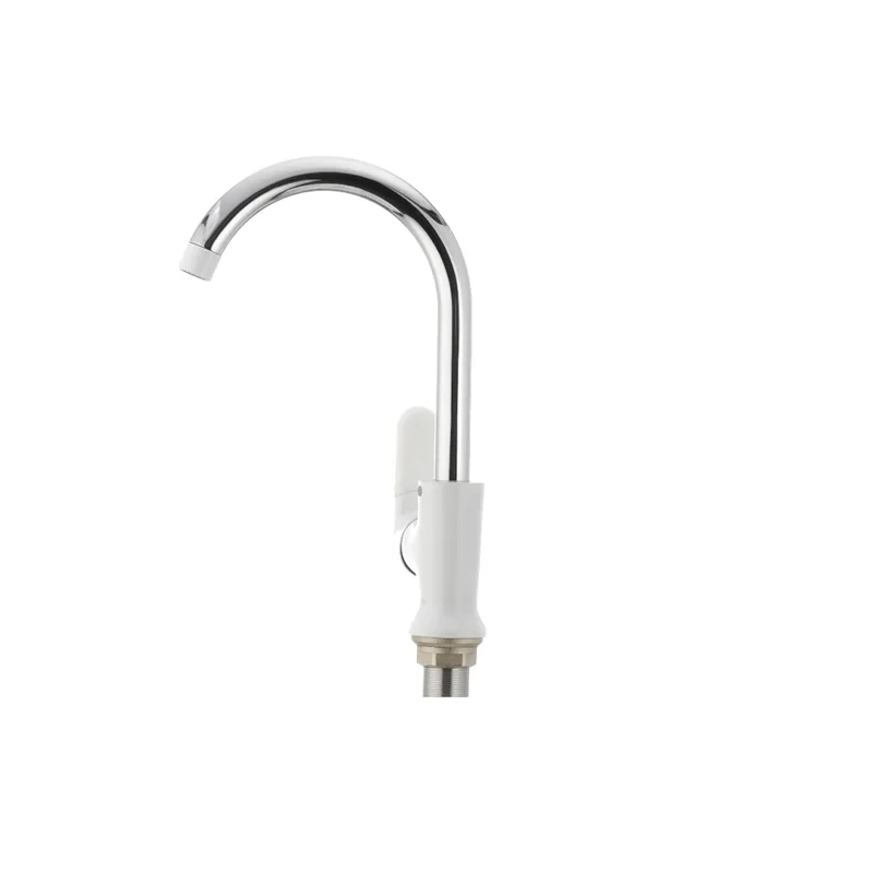 Кухонний змішувач білий Mixxus Premium Tiger 014 (MI0573)