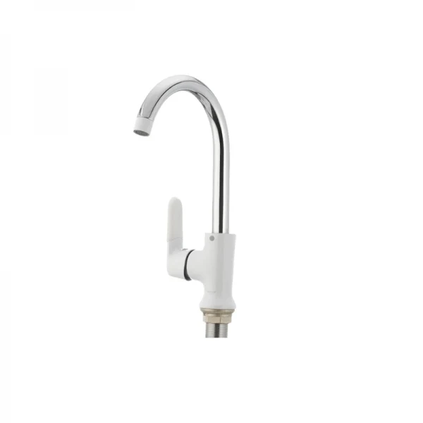 Кухонный смеситель белый Mixxus Premium Tiger 014 (MI0573)