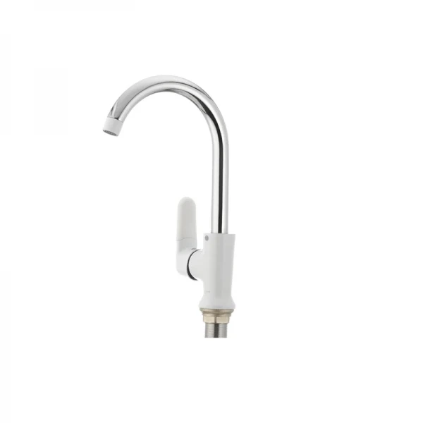 Кухонный смеситель белый Mixxus Premium Tiger 014 (MI0573)