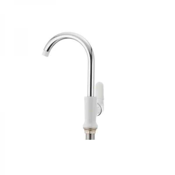 Кухонный смеситель белый Mixxus Premium Tiger 014 (MI0573)