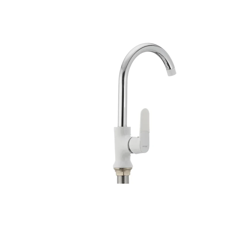 Кухонний змішувач білий Mixxus Premium Tiger 014 (MI0573)