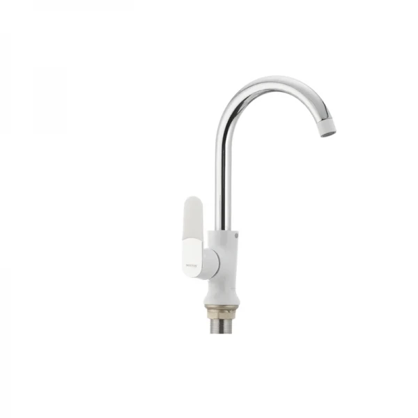 Кухонный смеситель белый Mixxus Premium Tiger 014 (MI0573)