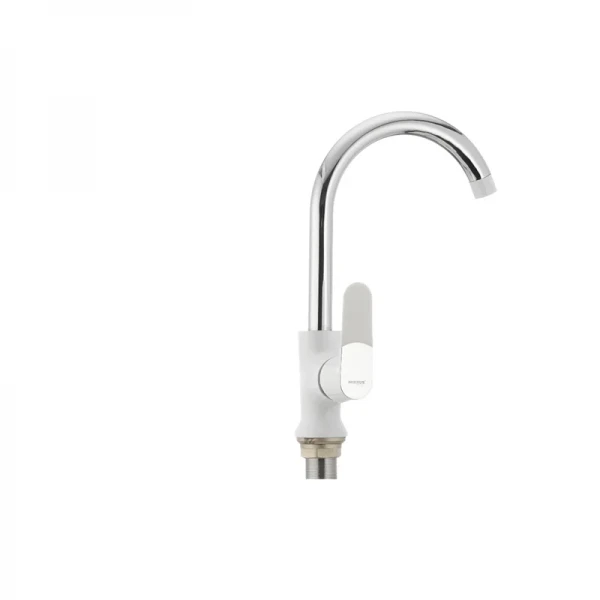 Кухонный смеситель белый Mixxus Premium Tiger 014 (MI0573)