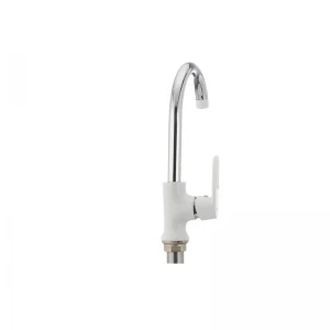 Кухонный смеситель белый Mixxus Premium Tiger 014 (MI0573)