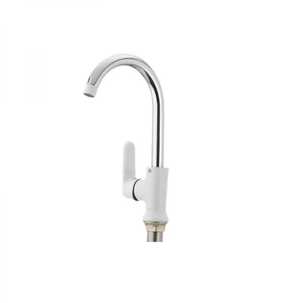 Кухонный смеситель белый Mixxus Premium Tiger 014 (MI0573)