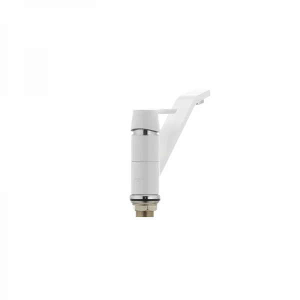 Кухонный смеситель белый Mixxus Premium Tiger 555 (MI0575)