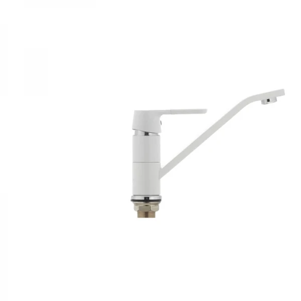 Кухонный смеситель белый Mixxus Premium Tiger 555 (MI0575)
