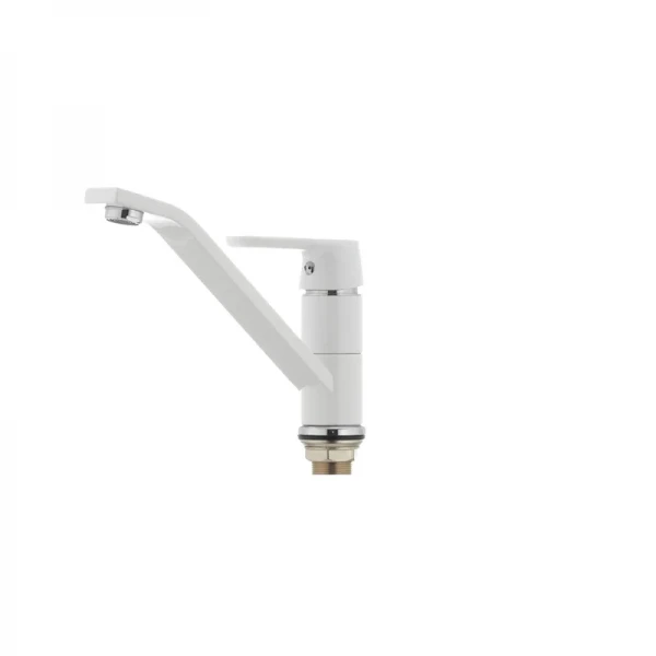 Кухонный смеситель белый Mixxus Premium Tiger 555 (MI0575)