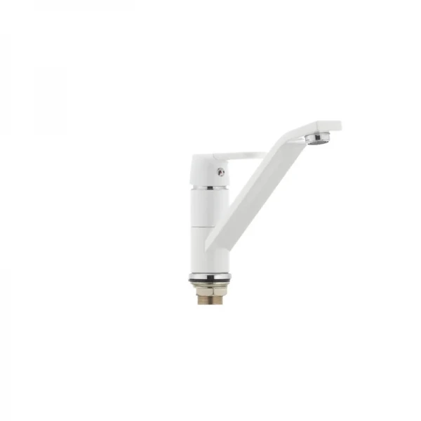 Кухонный смеситель белый Mixxus Premium Tiger 555 (MI0575)