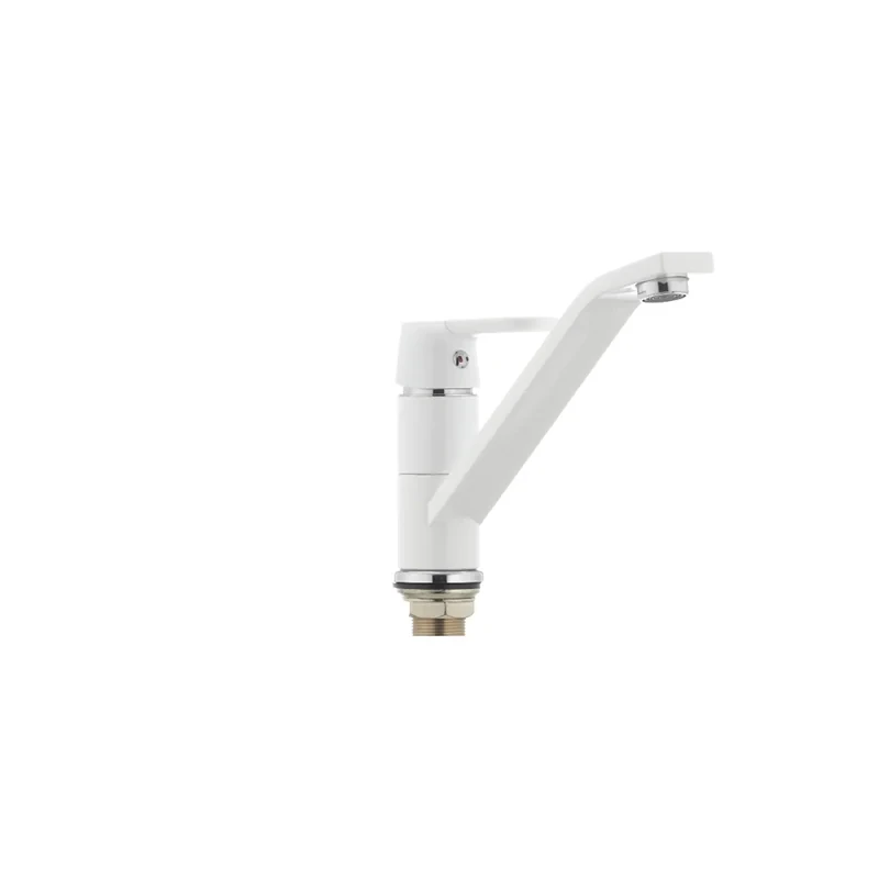 Кухонний змішувач білий MIXXUS Premium Tiger 555 (MI0575)