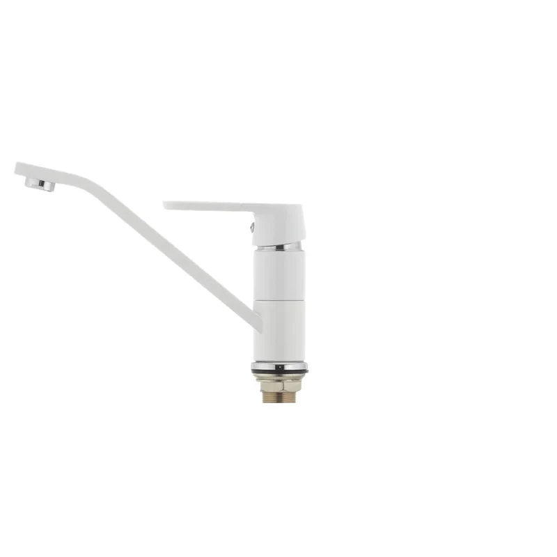 Кухонний змішувач білий MIXXUS Premium Tiger 555 (MI0575)