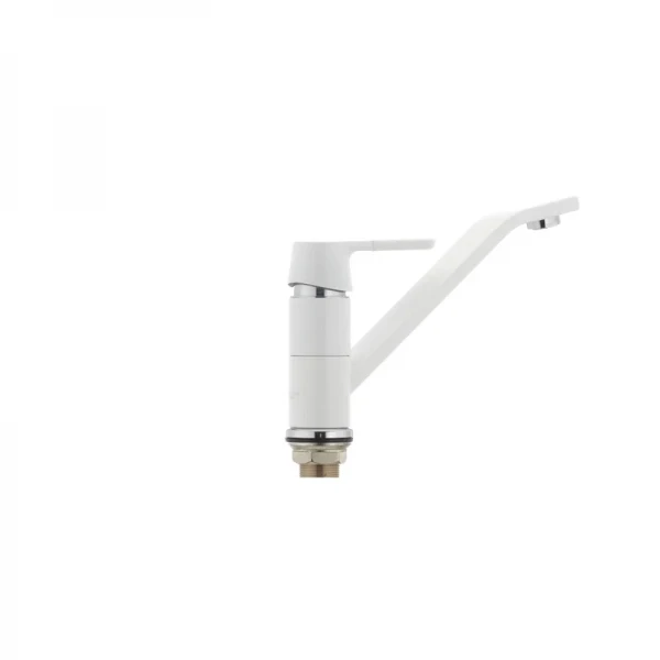 Кухонный смеситель белый Mixxus Premium Tiger 555 (MI0575)
