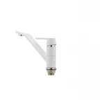 Кухонный смеситель белый Mixxus Premium Tiger 555 (MI0575)