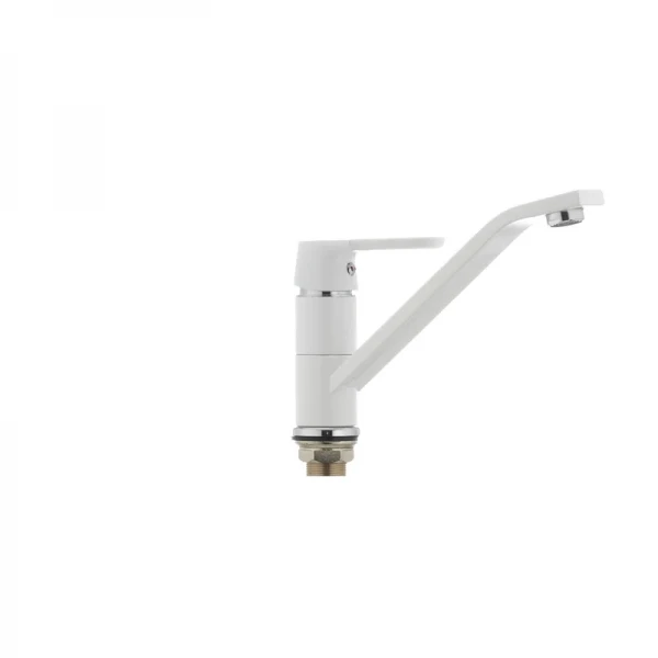 Кухонный смеситель белый Mixxus Premium Tiger 555 (MI0575)