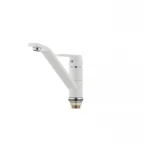 Кухонный смеситель белый Mixxus Premium Tiger 555 (MI0575)