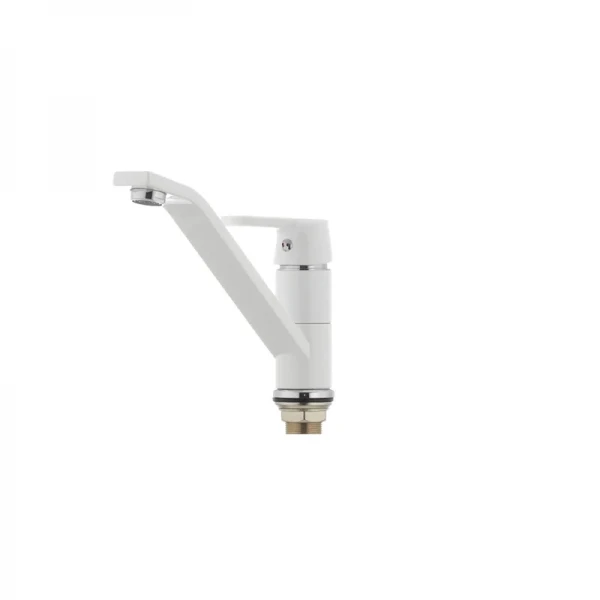 Кухонный смеситель белый Mixxus Premium Tiger 555 (MI0575)