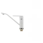 Кухонный смеситель белый Mixxus Premium Tiger 555 (MI0575)