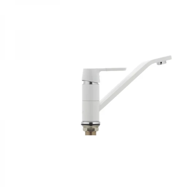Кухонный смеситель белый Mixxus Premium Tiger 555 (MI0575)