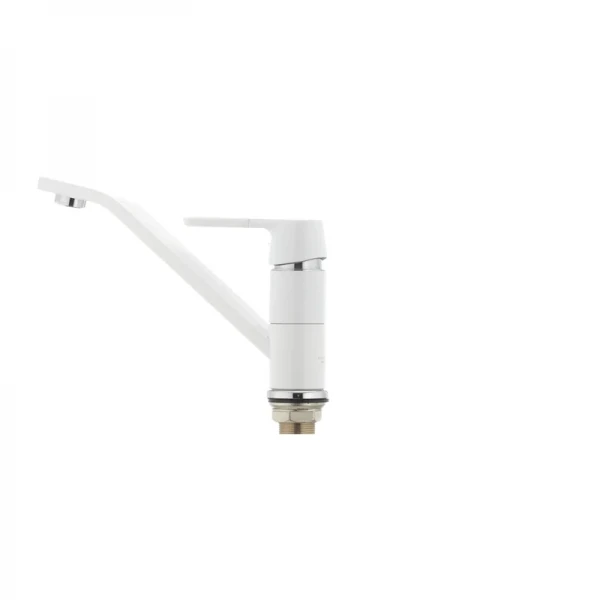 Кухонный смеситель белый Mixxus Premium Tiger 555 (MI0575)