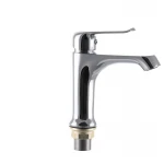 Змішувач для умивальника MIXXUS PREMIUM MEDEA 001 латунний хромований одноважільний (MI0576)