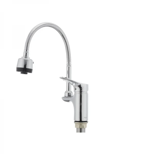 Кухонний змішувач з гнучким виливом Mixxus Arizona 014 (MI0589)