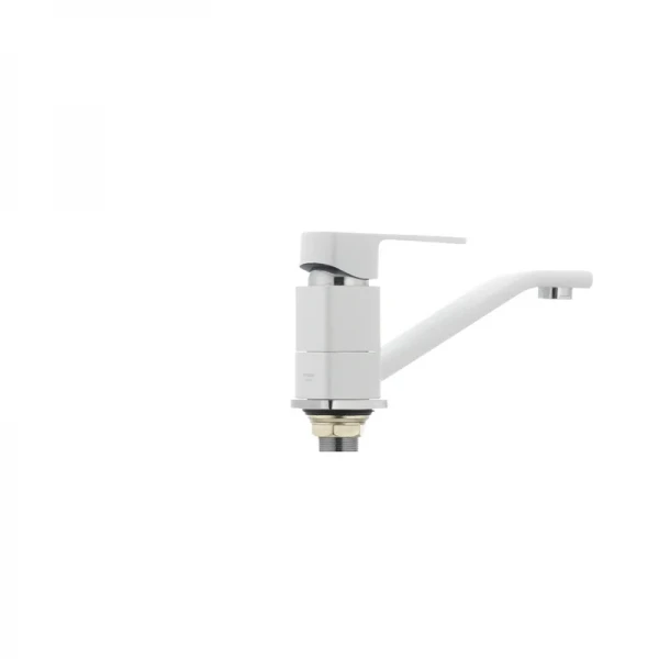 Смеситель для умывальника Mixxus Missouri 555 (излив 15 см) белый (MI0593)