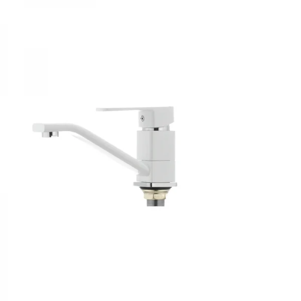 Смеситель для умывальника Mixxus Missouri 555 (излив 15 см) белый (MI0593)